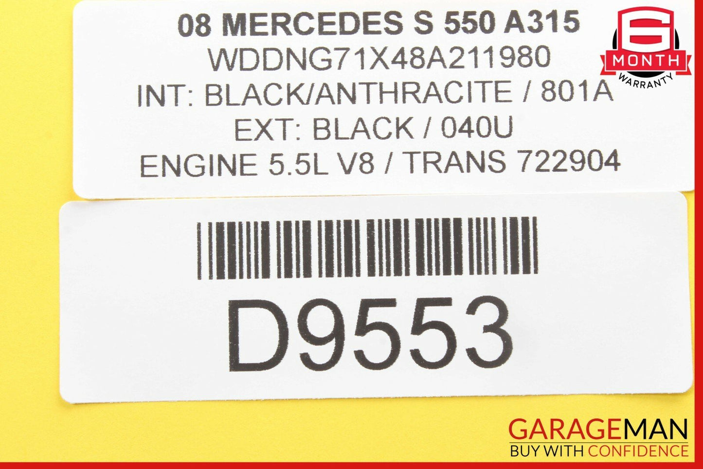 07-09 Mercedes W221 S550 CL550 CL600 Bluetooth Communication Control Module OEM