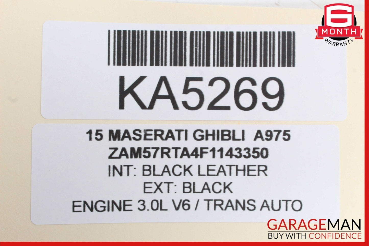 14-17 Maserati Ghibli Center Dash Display Bezel Frame Air Vent Grille Trim Cover