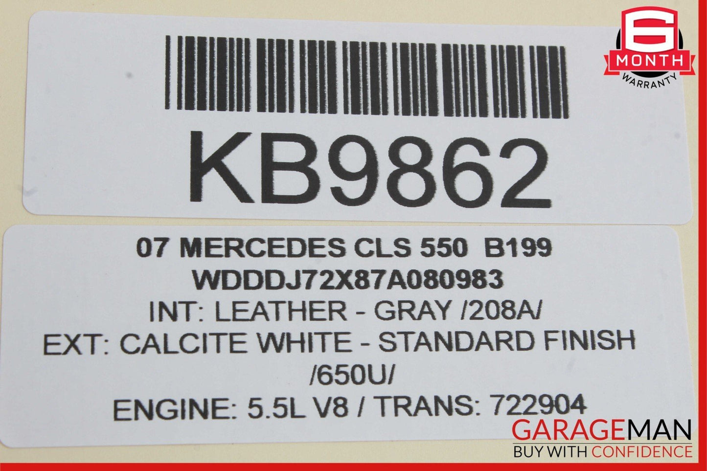 06-11 Mercedes W219 CLS550 Right & Left Side Door Sound Audio Speaker Speakers