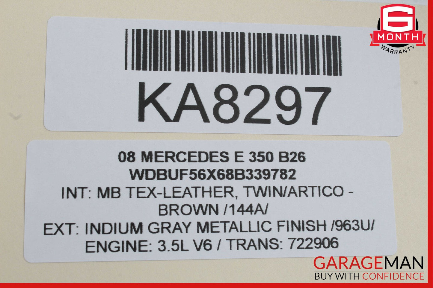 03-09 Mercedes W211 E350 E320 E500 Exterior Door Handle Rear Left Side OEM