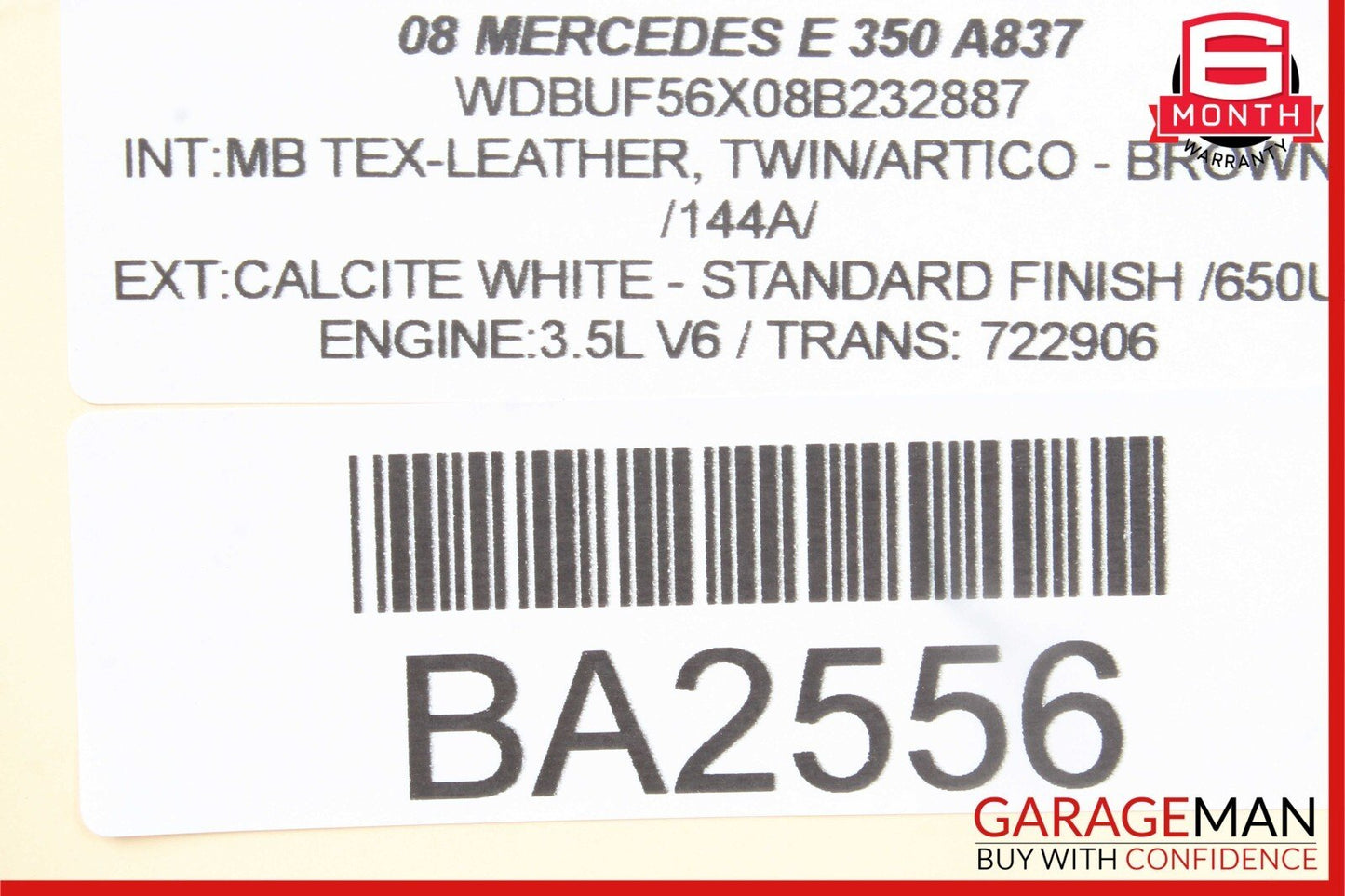 03-09 Mercedes W211 E350 E500 Front Left Side Tweeter Speaker Cover Brown OEM