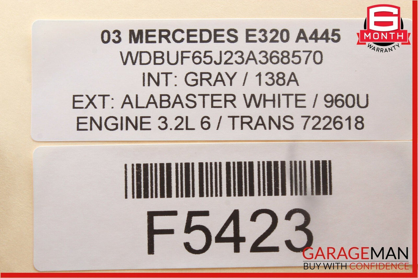 03-06 Mercedes W211 E320 Communication Voice Control Module Unit Q2 OEM
