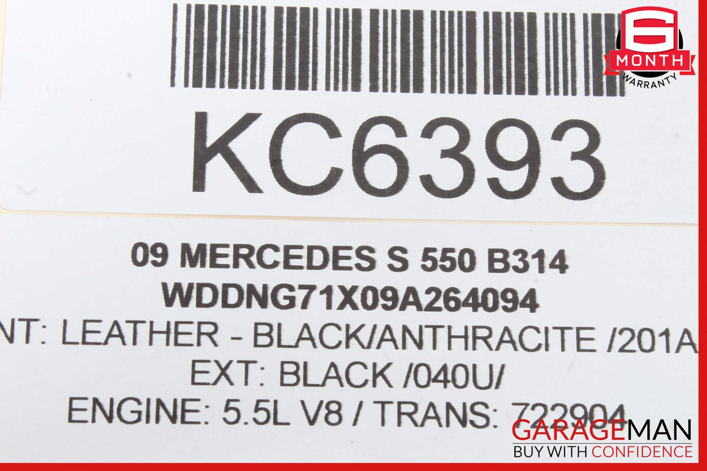 07-13 Mercedes W221 S550 S63 Rear Right Door Lock Latch Actuator Keyless Go OEM