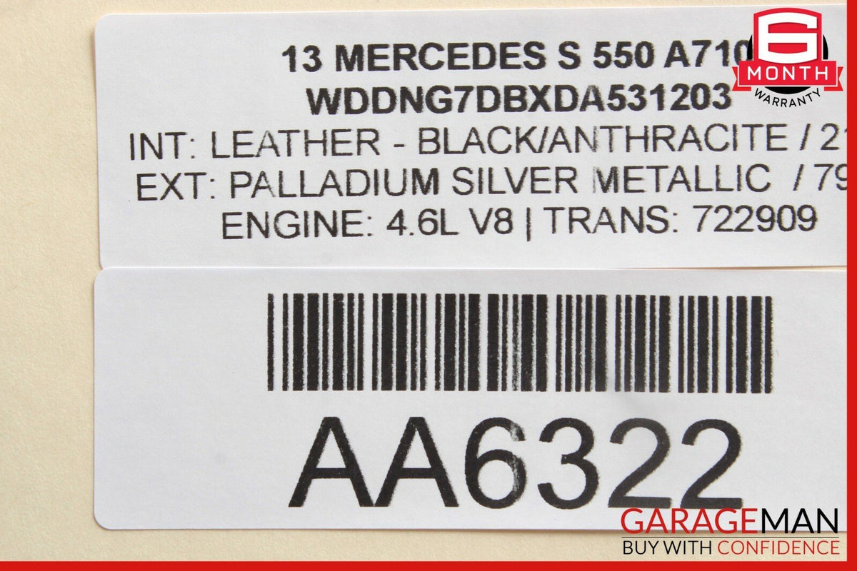 07-13 Mercedes W221 S550 CL550 Cluster Control Switch 2218215451 OEM