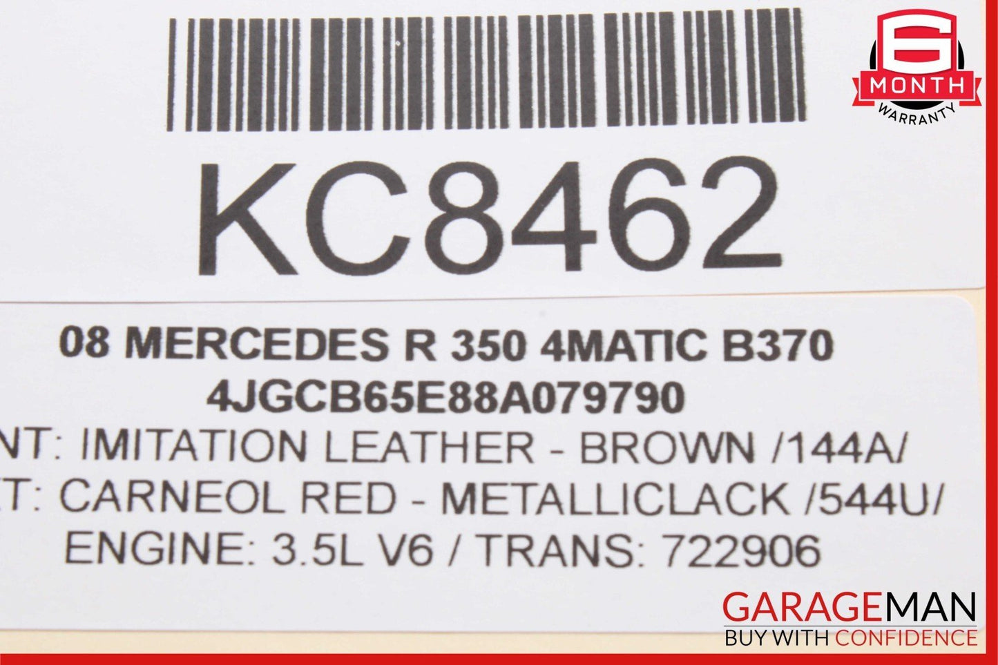 06-13 Mercedes W251 R350 ML320 GL350 Window Regulator Motor Rear Left Side OEM