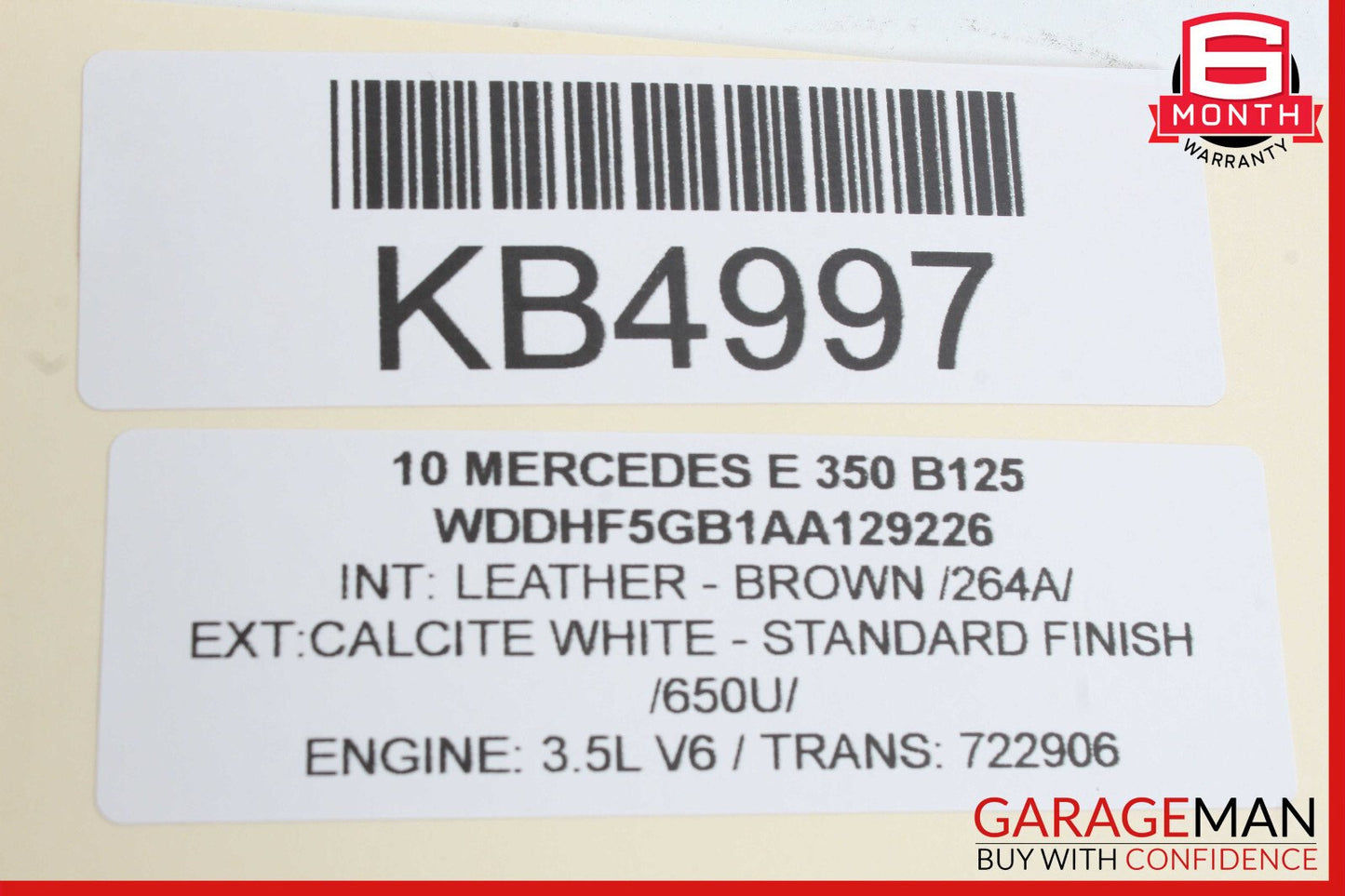 08-18 Mercedes W212 E350 C350 Rear Right Side Door Lock Latch Actuator OEM