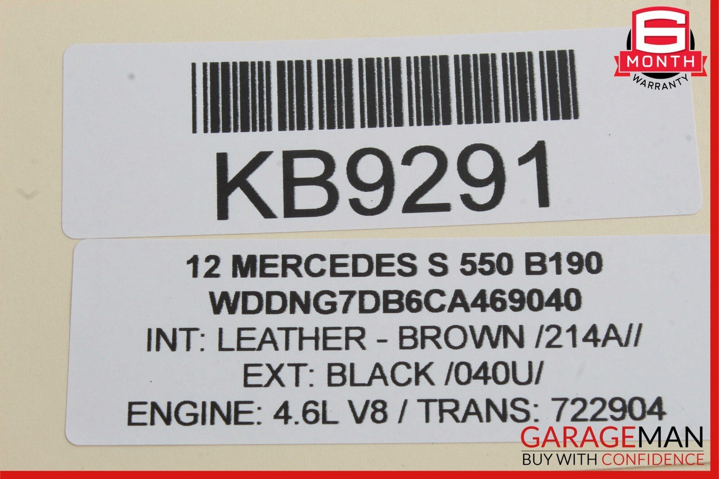 10-14 Mercedes W221 S550 CL550 Multifunction Switch Knob Control Trim Assembly