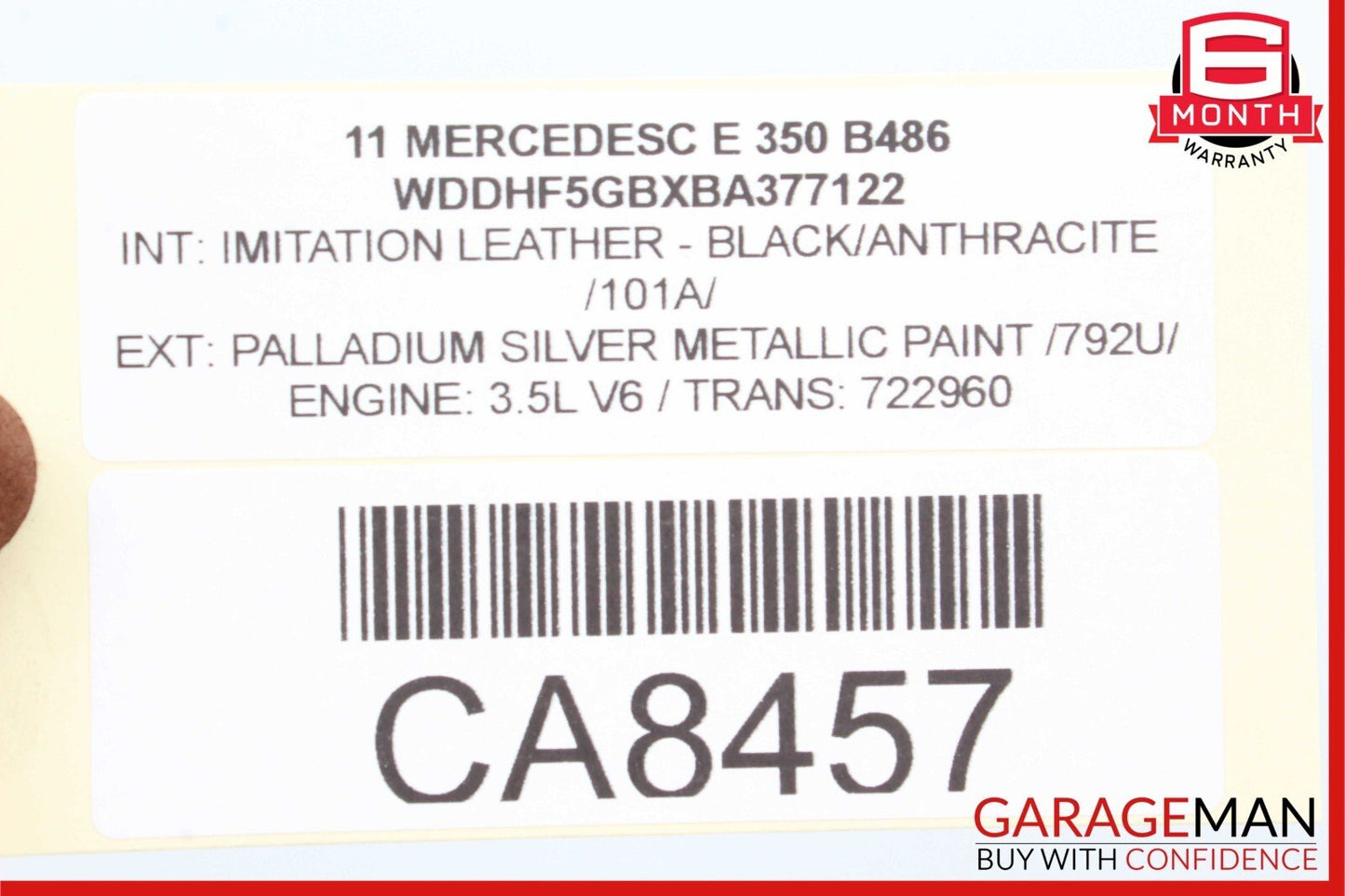08-17 Mercedes W212 E350 Rear Right / Left Side Suspension Upper Control Arm OEM
