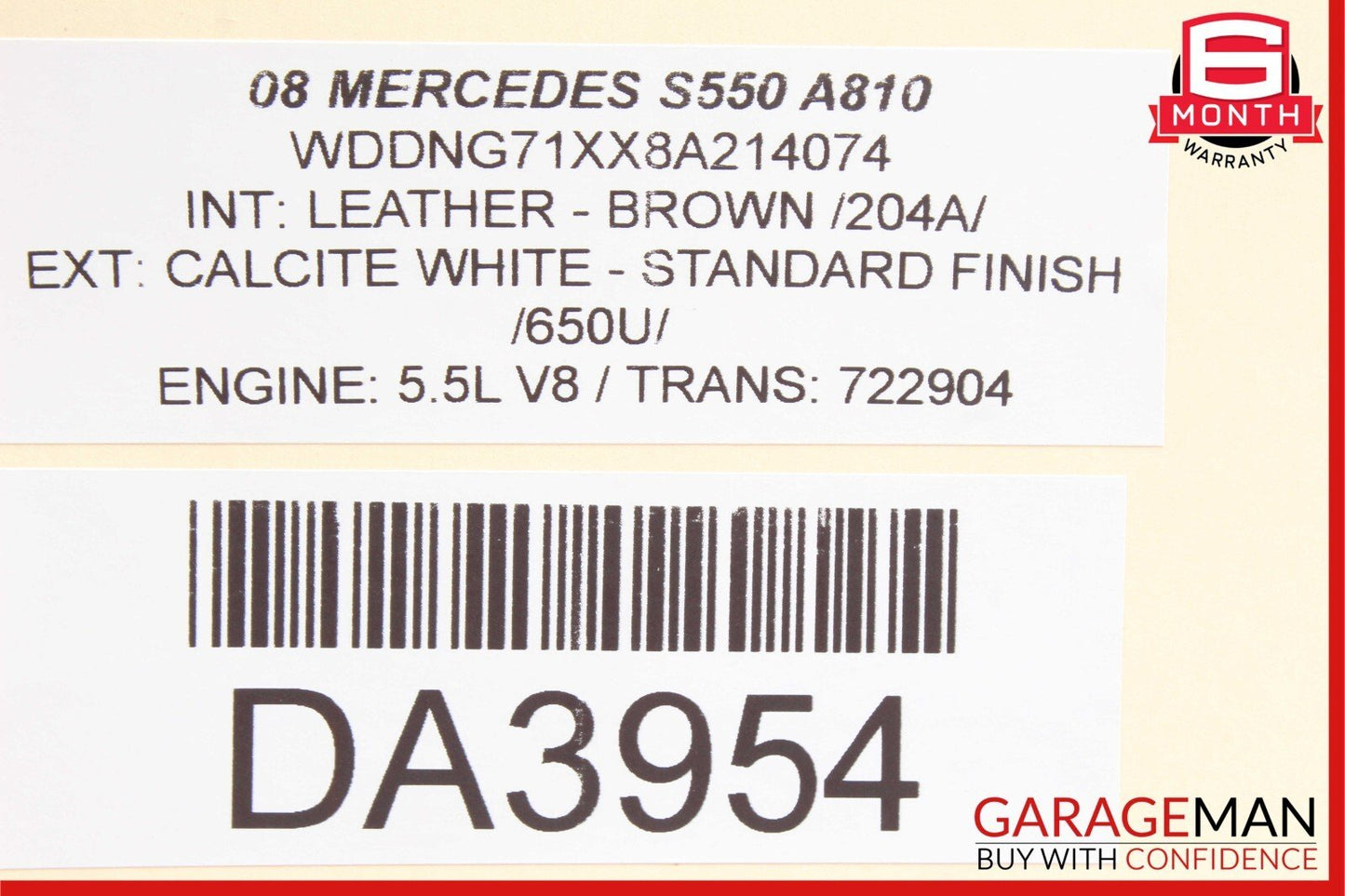 07-14 Mercedes W221 S550 CL550 Dashboard Dash Control Switch Panel OEM