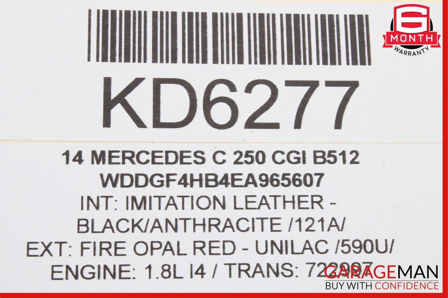08-14 Mercedes W204 C300 C250 C350 Rear Right Side Door Lock Latch Actuator