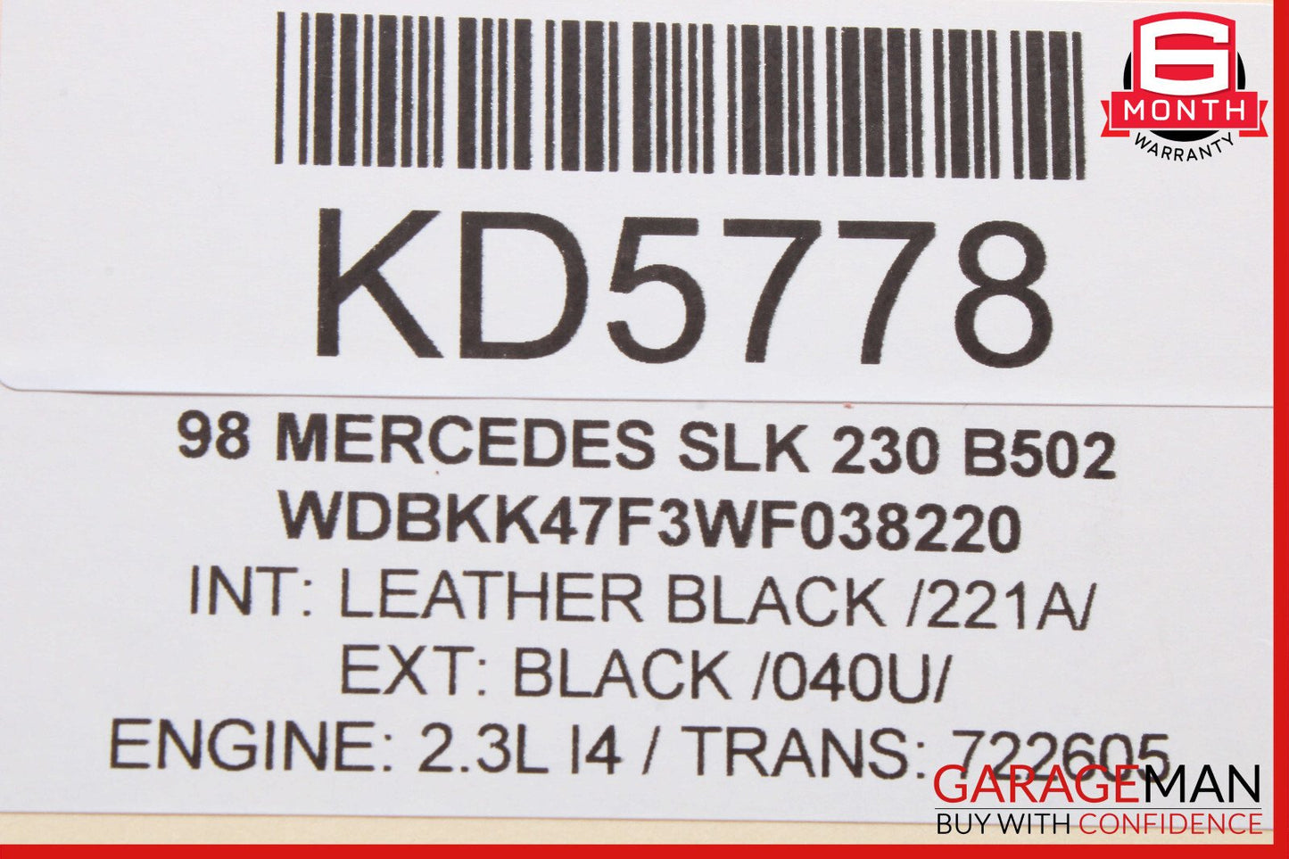 97-04 Mercedes R170 SLK230 SLK320 Motorola Phone Antenna Amplifier AMP OEM