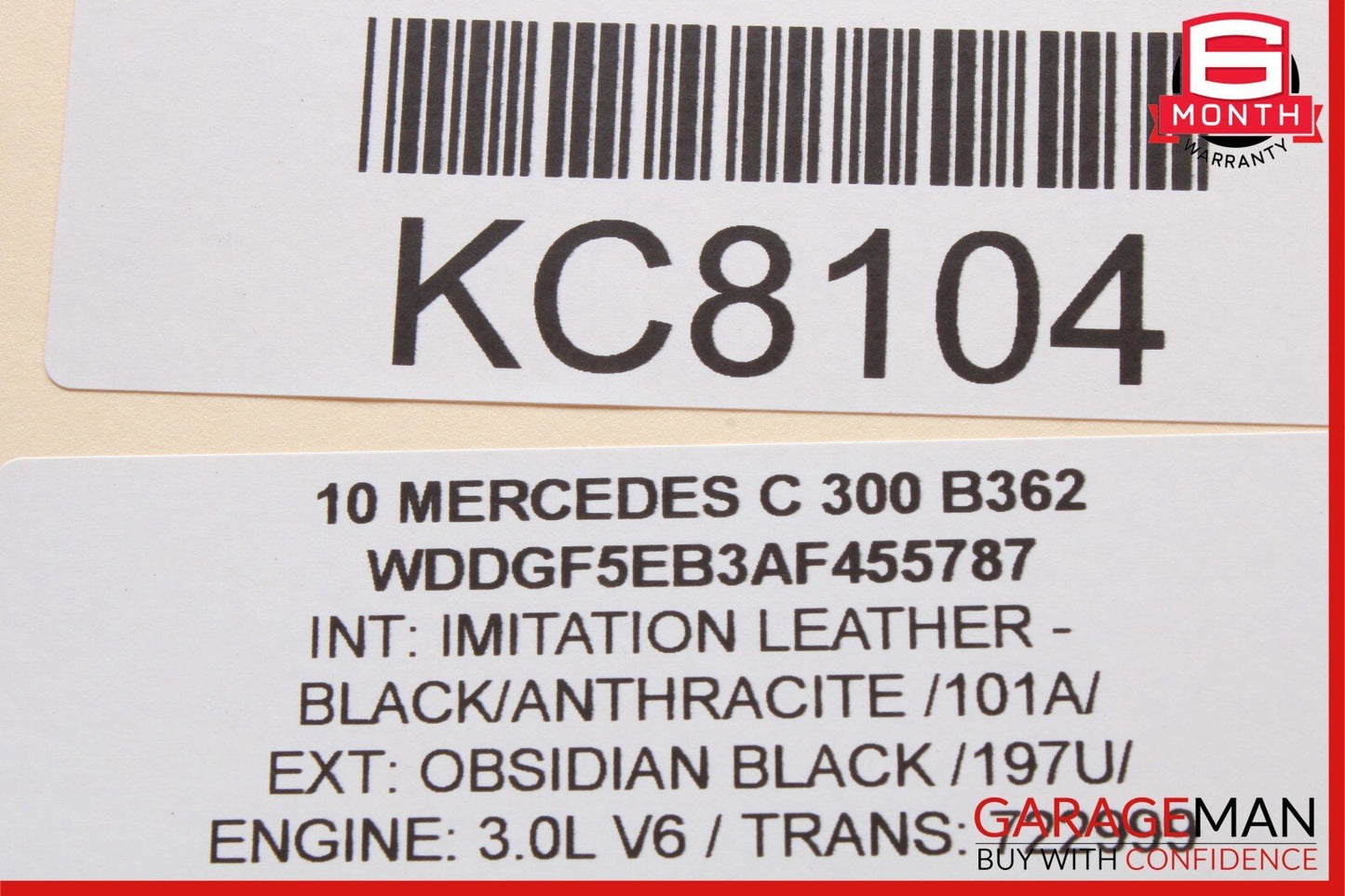 08-11 Mercedes W204 C300 C250 Front Left Driver Side Door Lock Latch Actuator