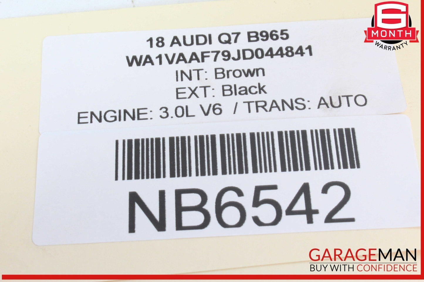 17-24 Audi Q7 Rear Right Passenger Side Spindle Knuckle Hub OEM