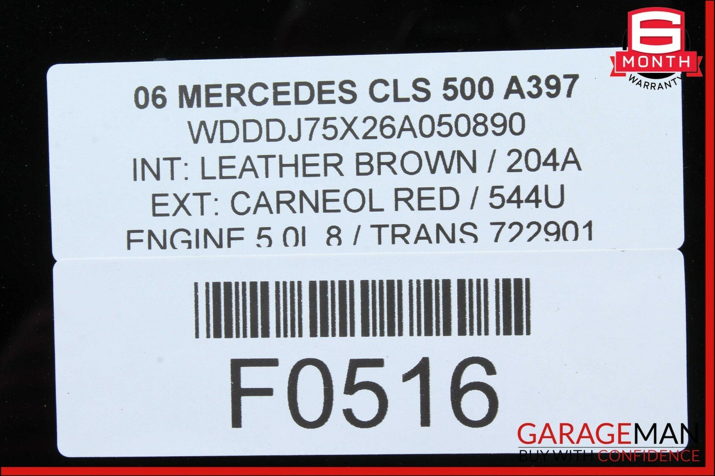 06-11 Mercedes W219 CLS500 CLS63 AMG Sunroof Sun Roof Window Glass Panel OEM