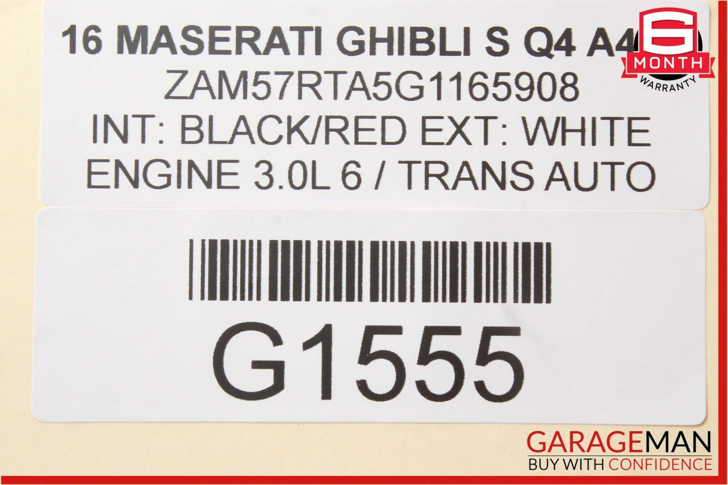 14-17 Maserati Ghibli Rear Right Side Door Harness Wiring Wire Wires Assembly