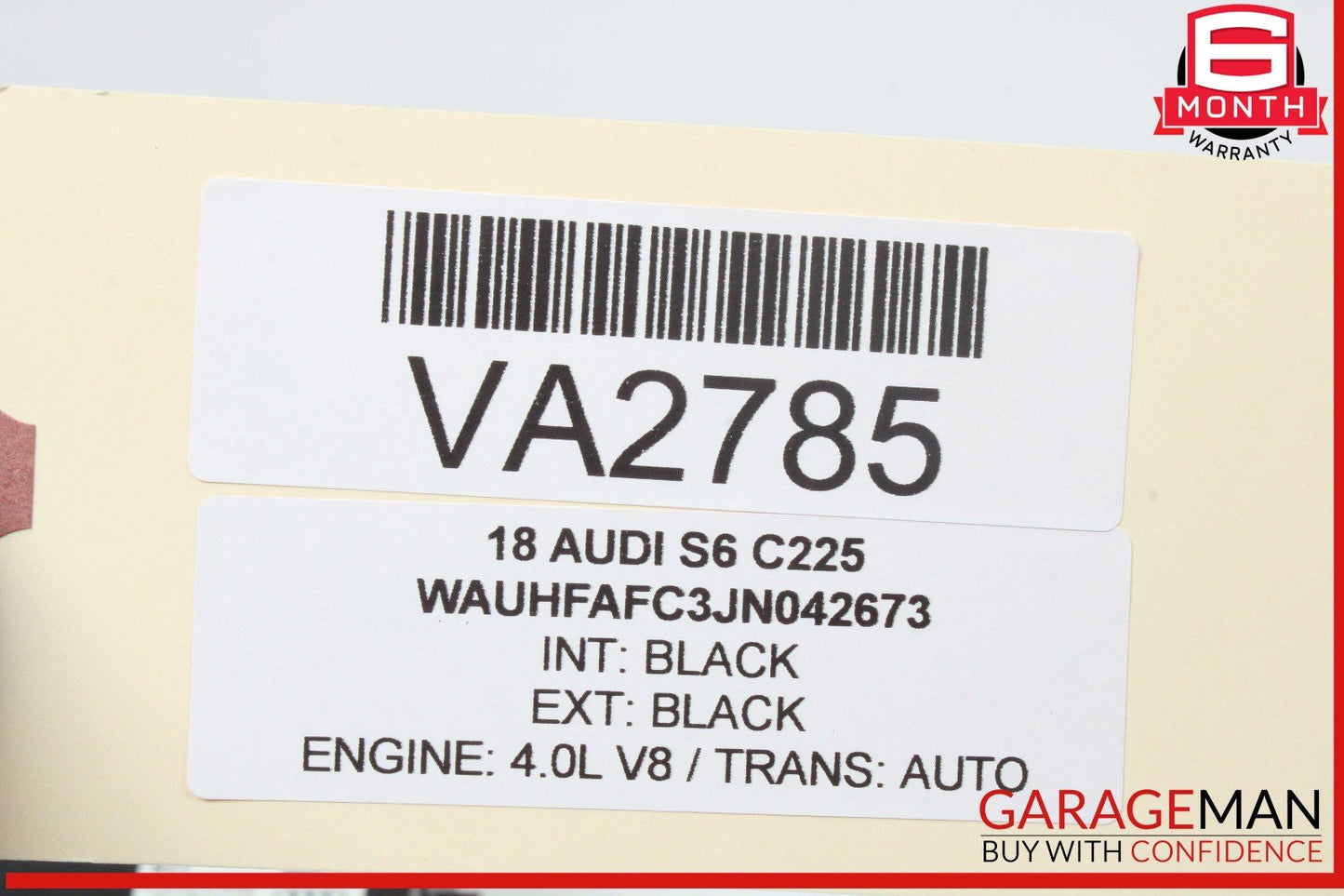 16-18 Audi S6 Front Dash Info Navigation Display Screen Monitor OEM