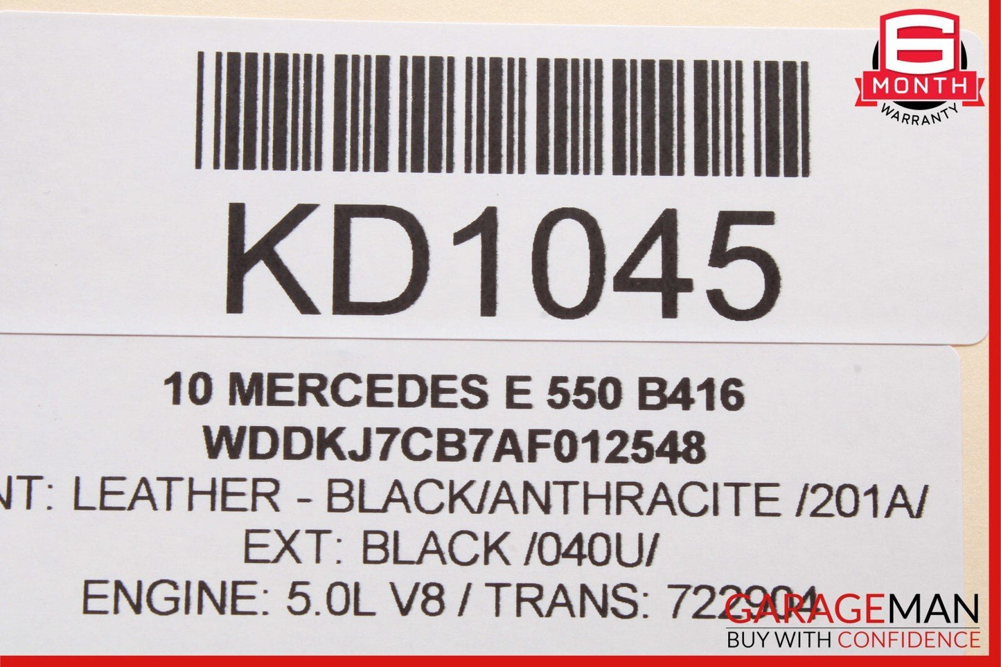 10-17 Mercedes W207 E350 E550 Coupe Rear Window Regulator Control Module Unit