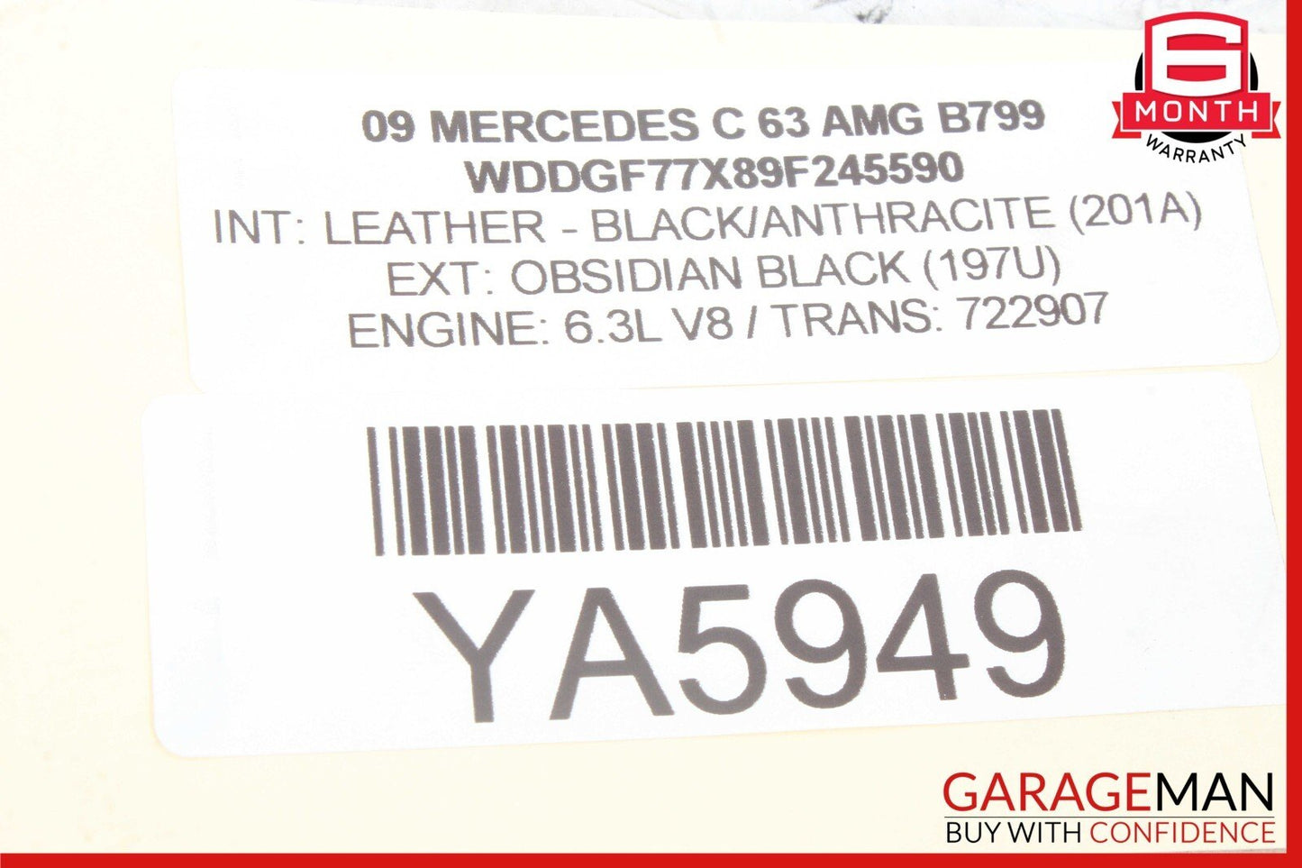 08-14 Mercedes W204 C63 AMG C250 C300 AC A/C Climate Control Switch Trim Bezel