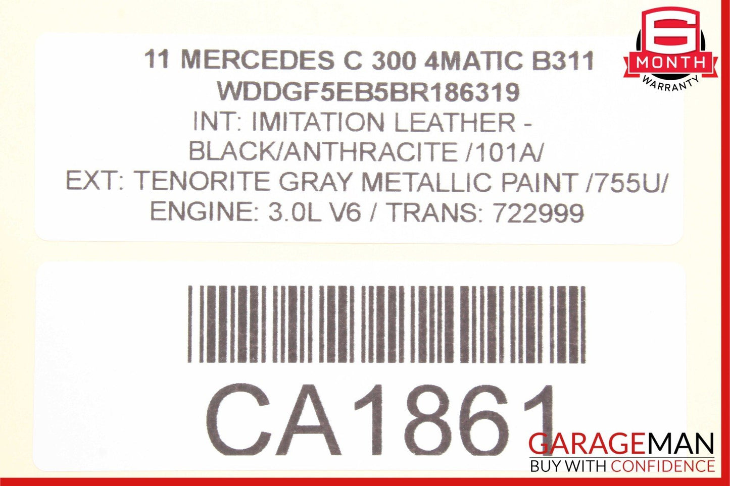 08-15 Mercedes W204 C250 C300 C350 AC A/C Climate Control Switch Trim Bezel Wood