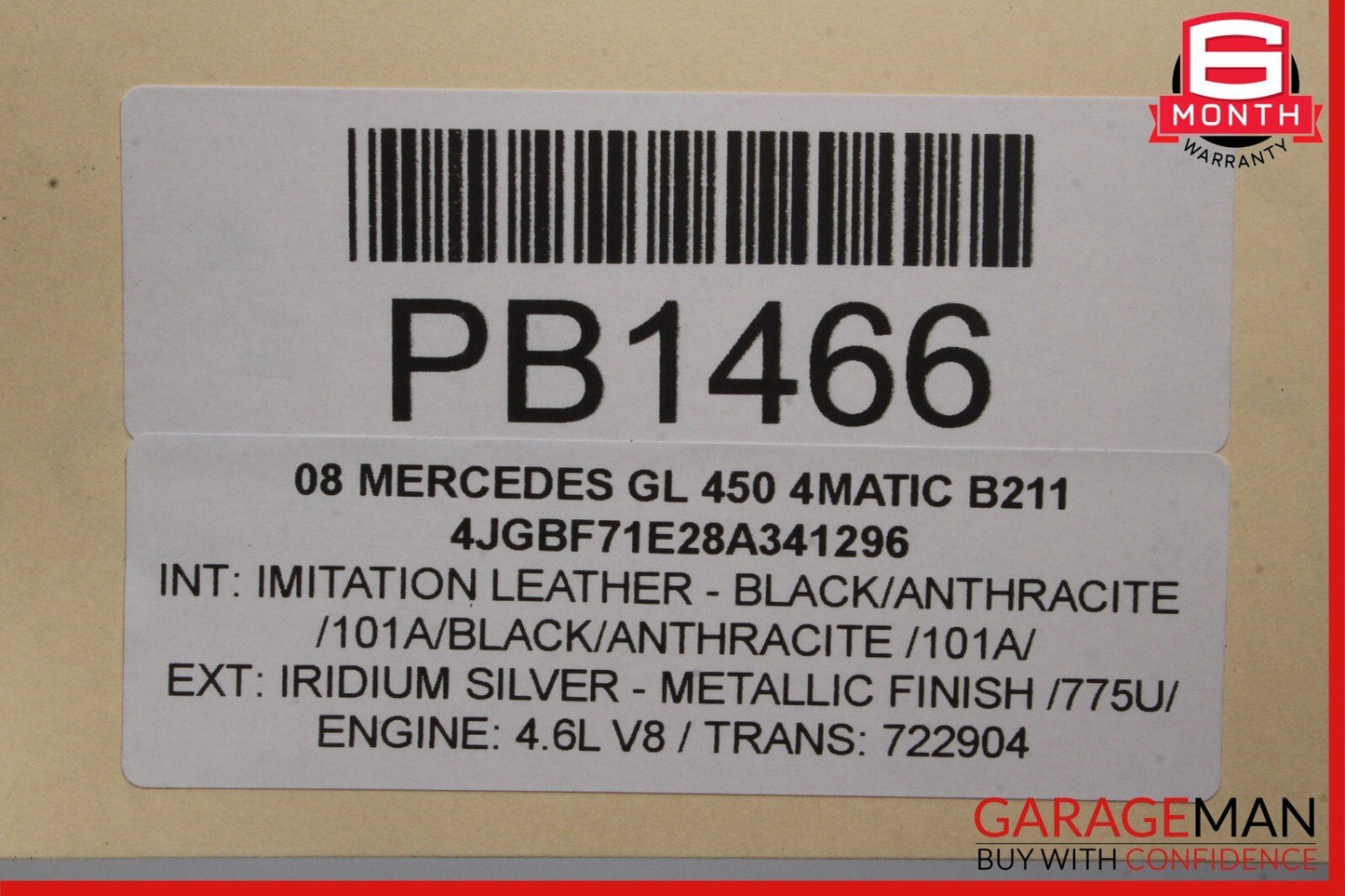 06-13 Mercedes GL450 R500 GL350 Tranny Trans Transmission Transfer Case Gear Box