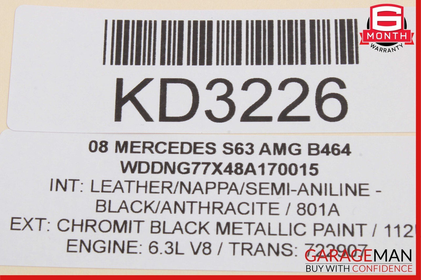 07-13 Mercedes W221 S600 S63 AMG Rear Left Door Lock Latch Actuator Keyless Go