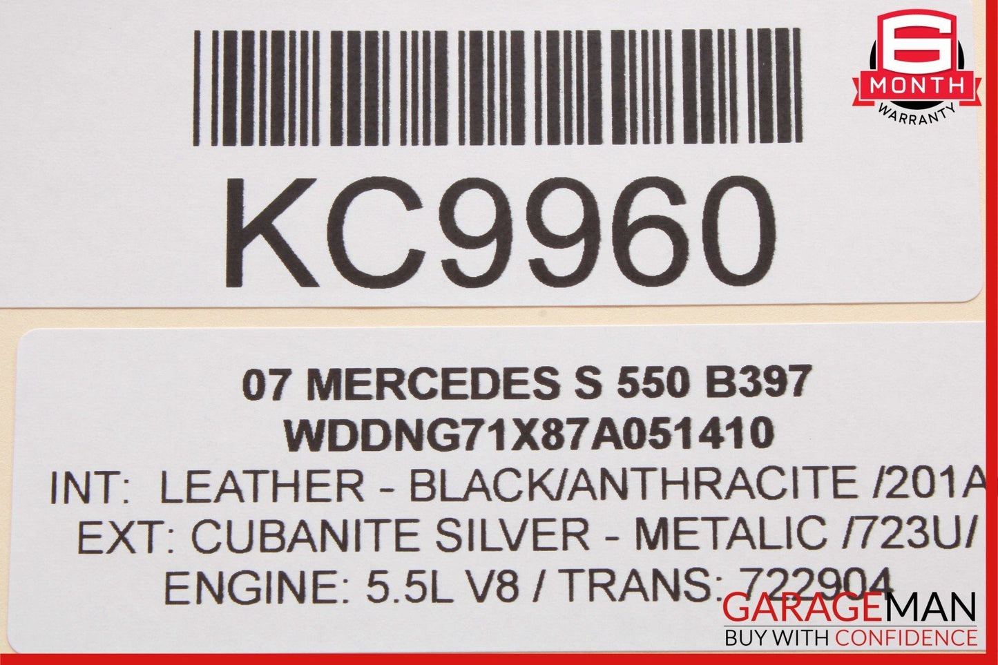 07-13 Mercedes W221 S550 S600 S63 AMG Bluetooth Control Module 2218207485 OEM
