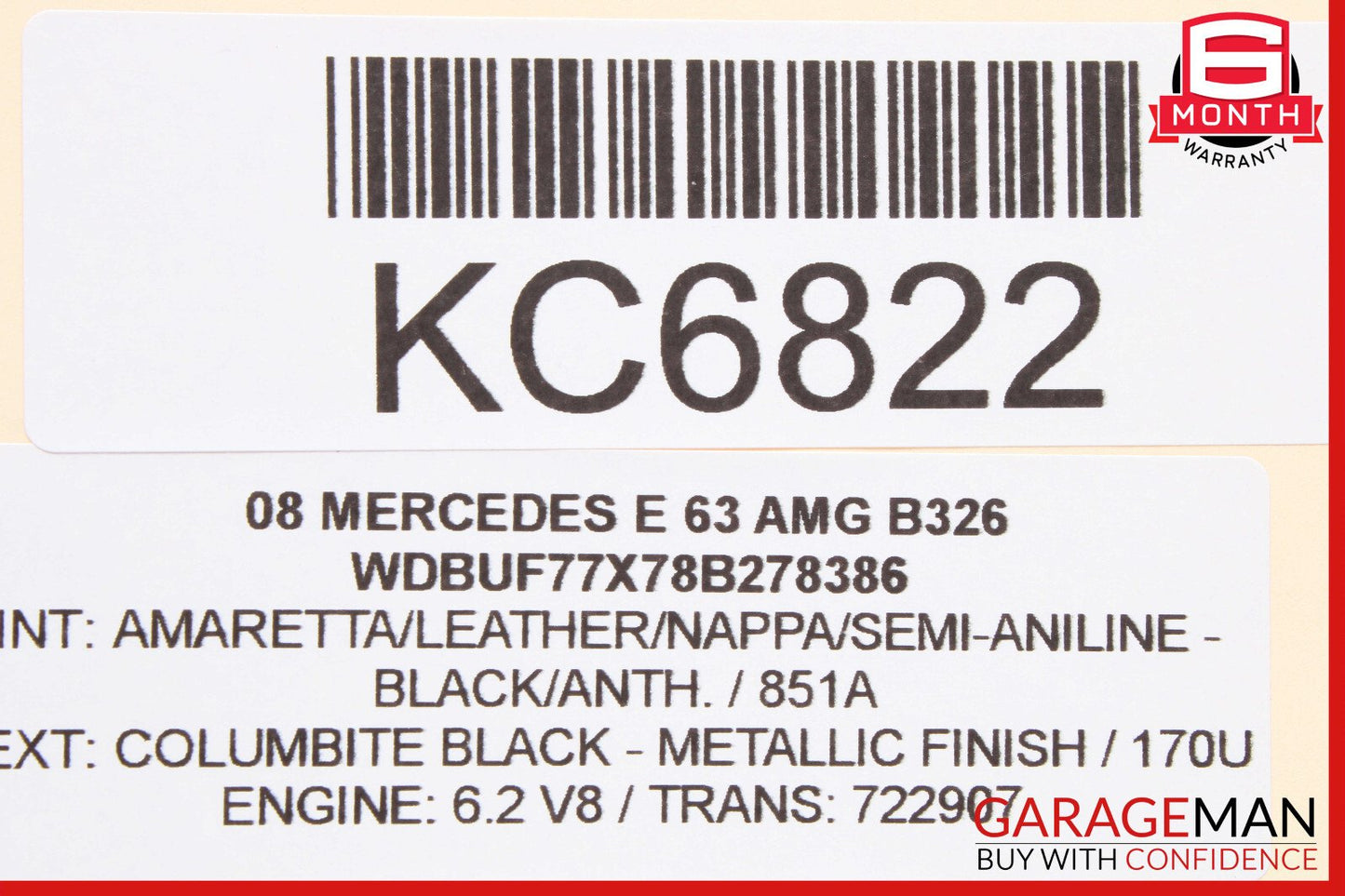 07-08 Mercedes W211 E63 E320 E550 Parking Distance Control Module 2115459232 OEM