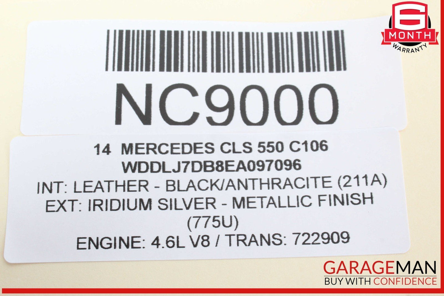 12-18 Mercedes W218 CLS550 Front Left Side Dashboard A/C AC Air Vent Grille Trim
