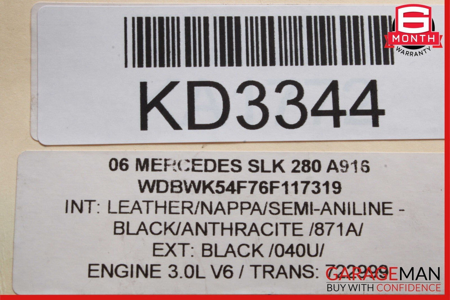03-12 Mercedes R171 SLK280 SLK350 E350 Front Left Side Seat Control Module Unit