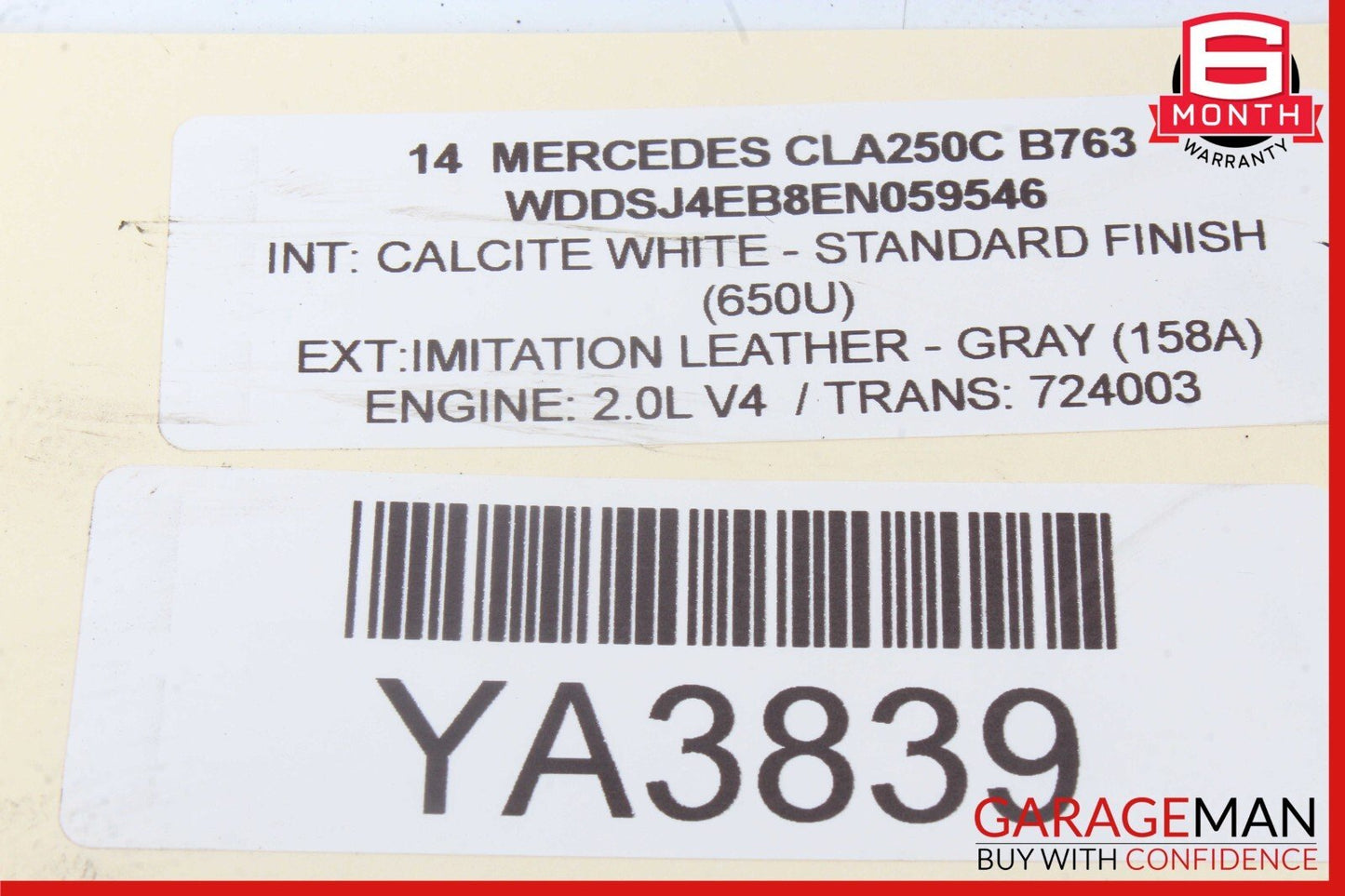 14-19 Mercedes W117 CLA250 Rear Right Wheel Spindle Knuckle Hub OEM
