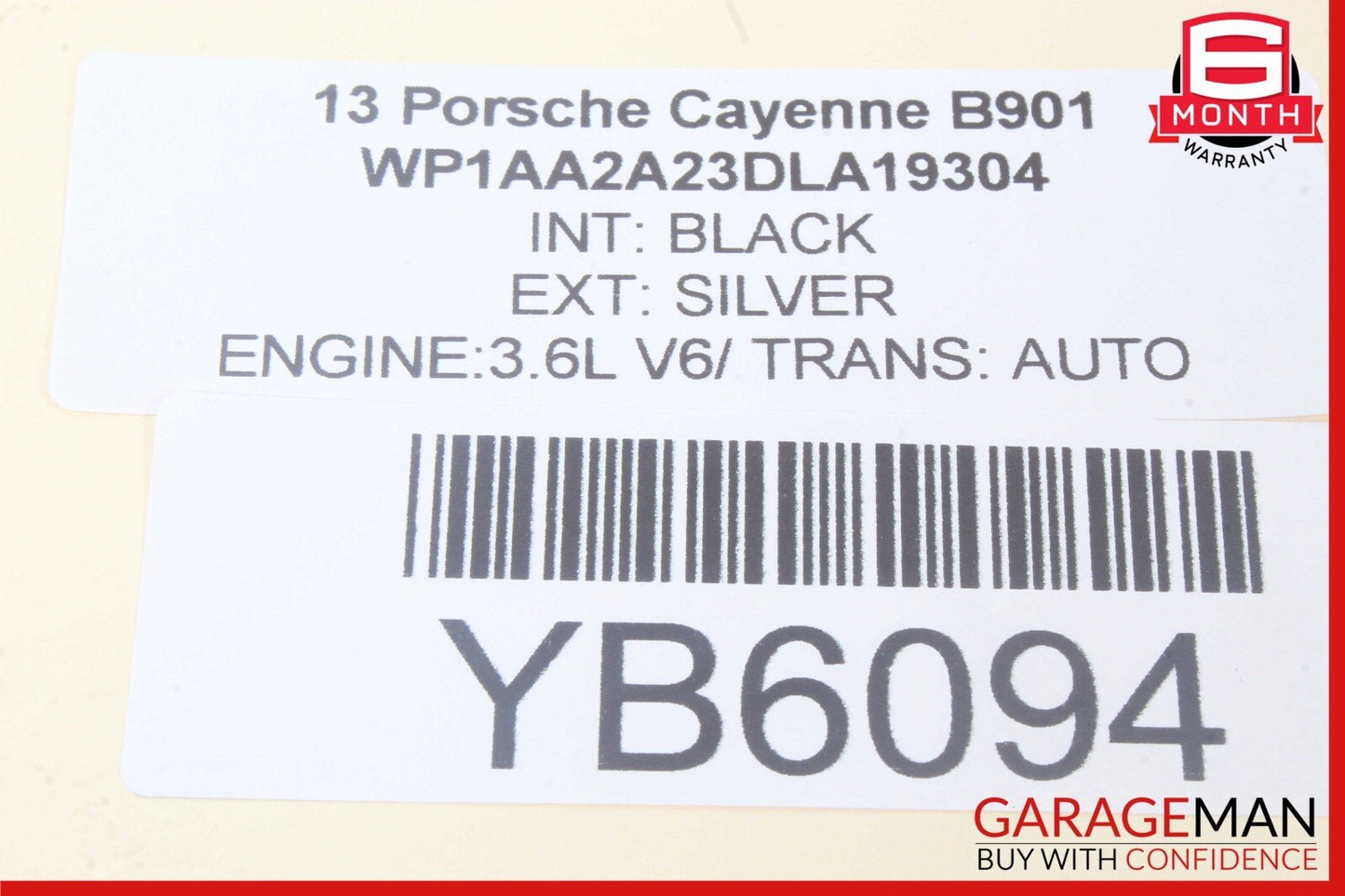 11-17 Porsche Cayenne 958 Rear Right / Left Drive Axle Shaft Driveshaft CV Axle