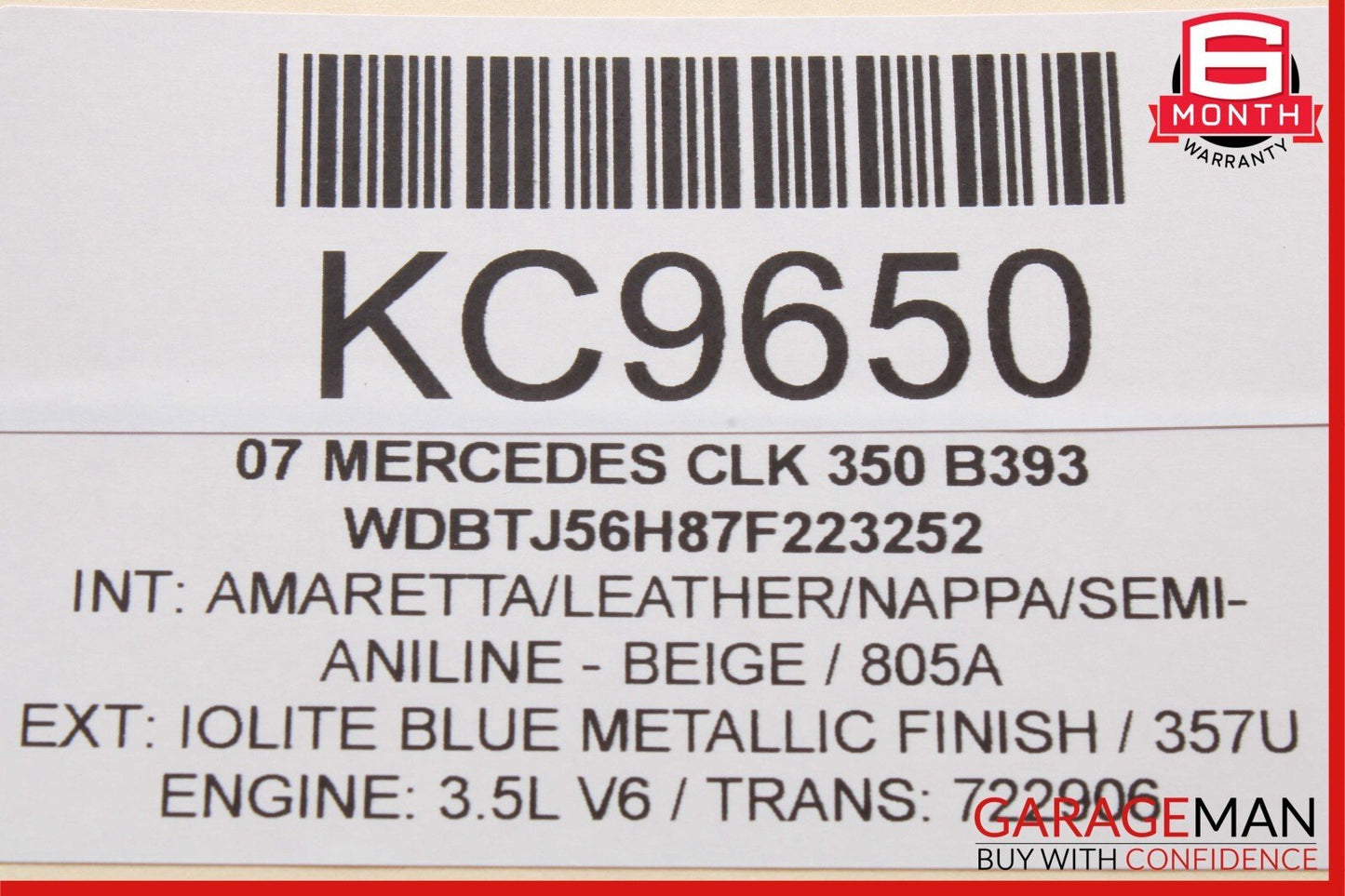 03-09 Mercedes W209 CLK350 Front Right & Left Door Audio Sound Speaker Set of 2