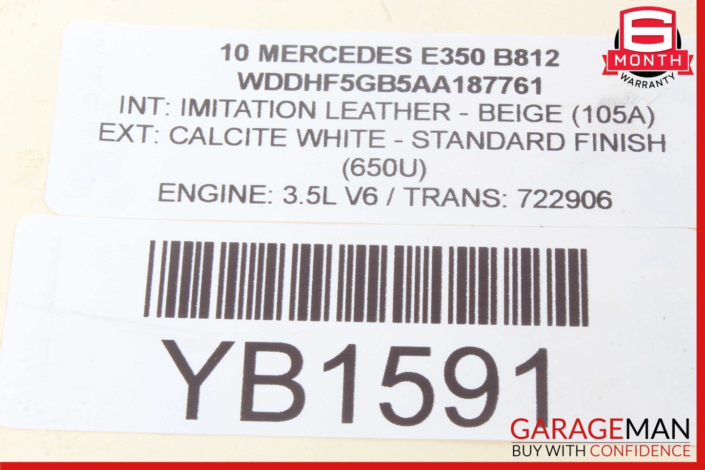 Mercedes W212 E350 GL550 Front Left Side Engine Timing Chain Cover Plate OEM