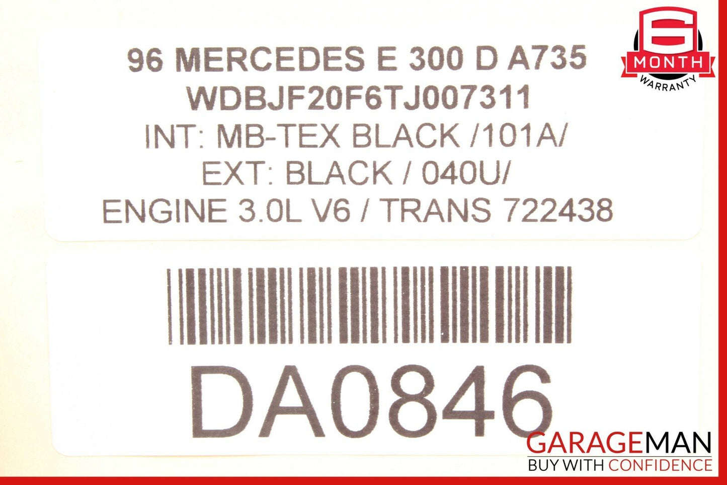 96-97 Mercedes W210 E300 Front Left / Right Side Seat Control Module Unit OEM
