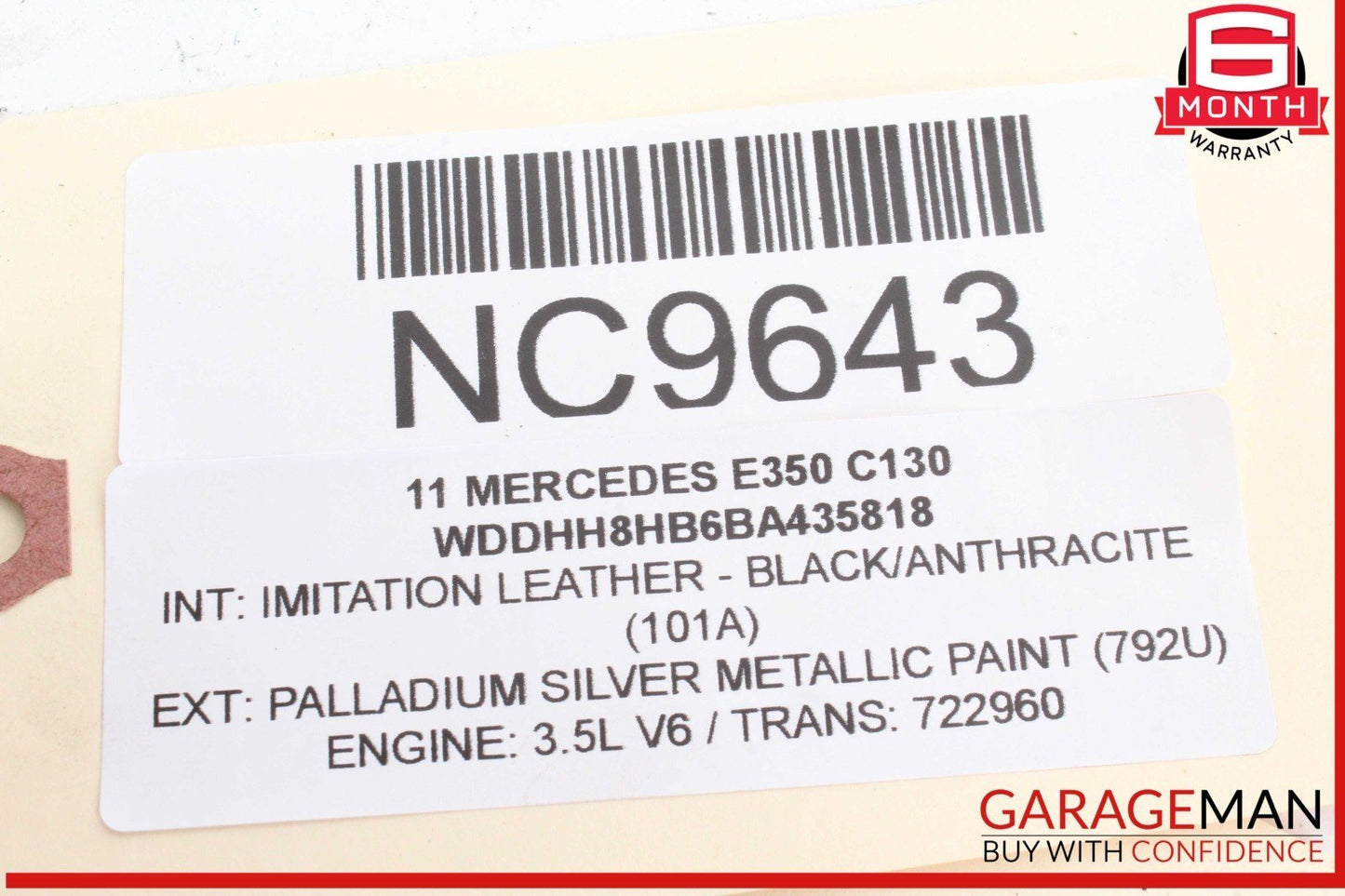 10-16 Mercedes W212 E350 ABS Brake Hydraulic Pump Control Module Unit