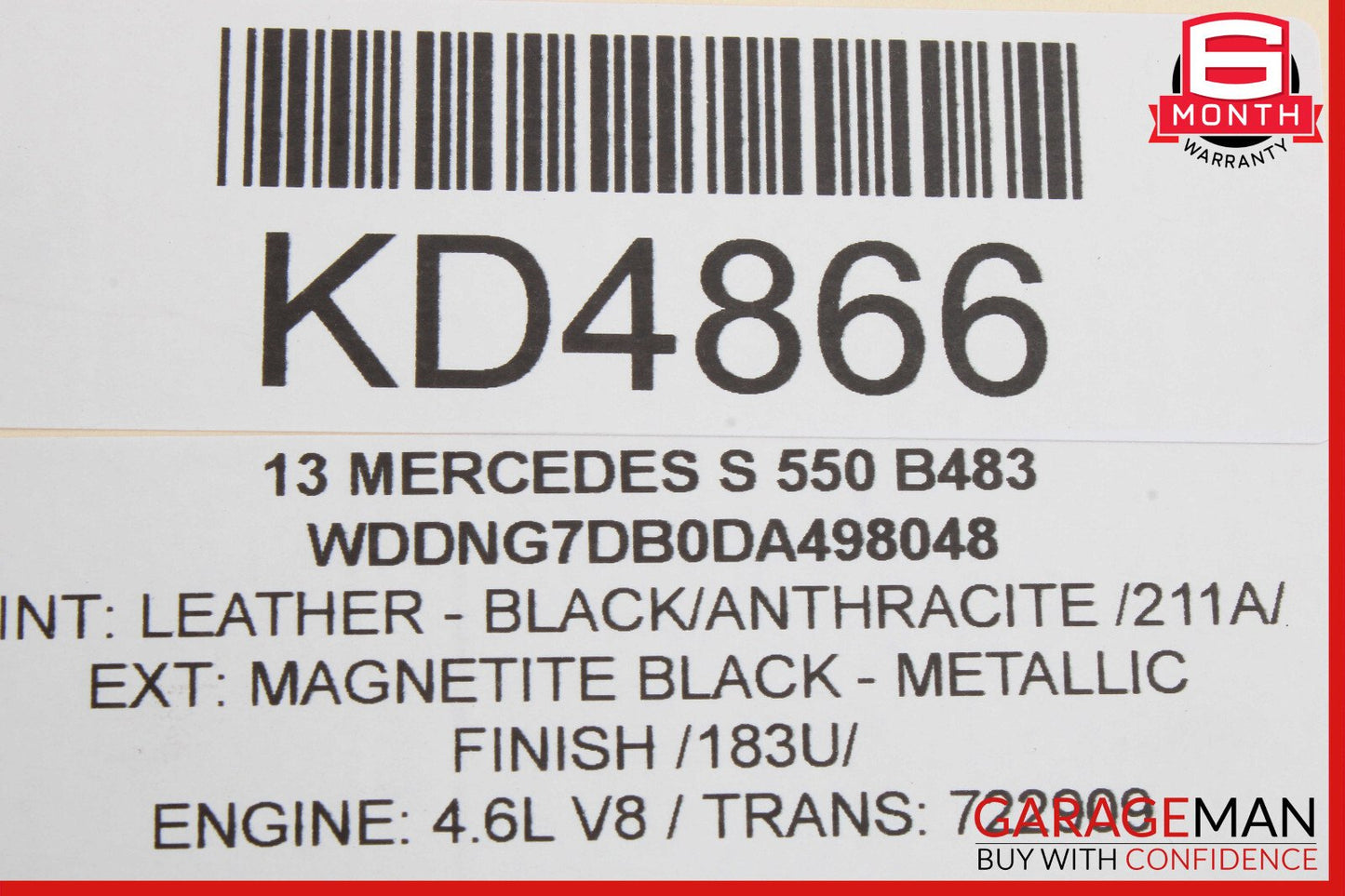 07-13 Mercedes CL550 S550 Front Right Side Wheel Spindle Knuckle Hub Bearing RWD
