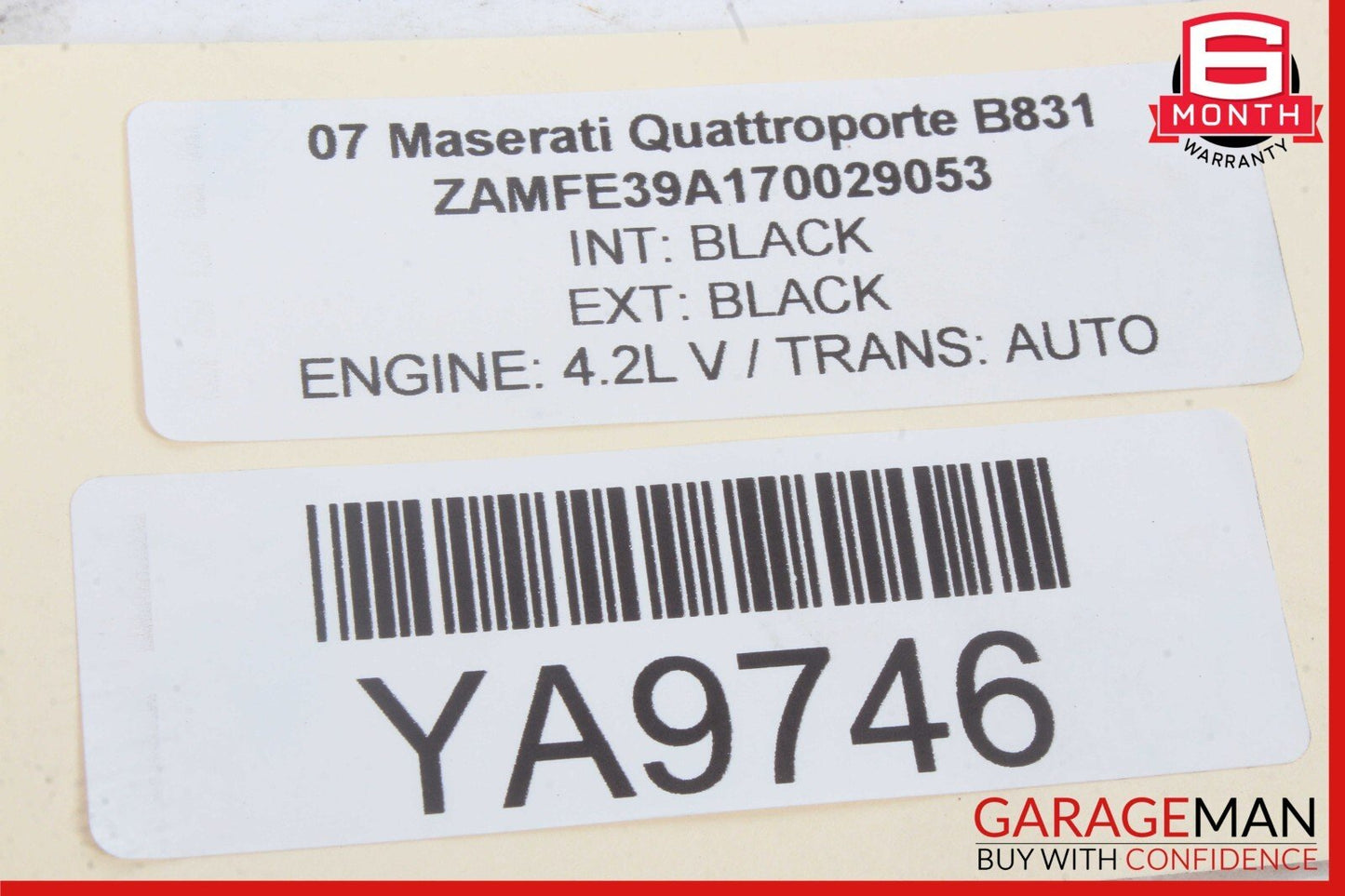 03-10 Maserati Quattroporte M139 Front Left Side Spindle Knuckle Hub Bearing OEM