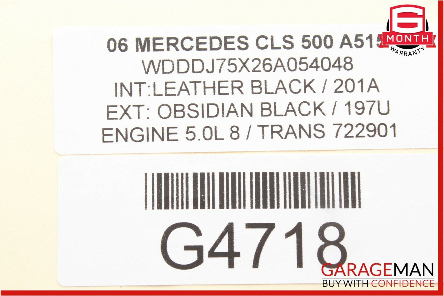 06-11 Mercedes W219 CLS500 CLS55 AMG Rear Left Side Door Controller Module