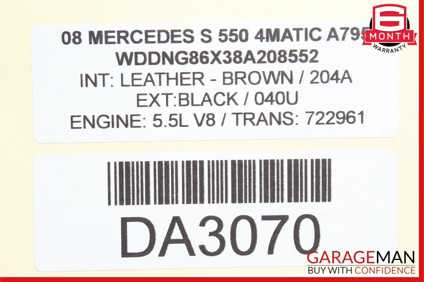 07-09 Mercedes W221 S550 CL65 AMG Ipod Interface Control Module B67824245 OEM