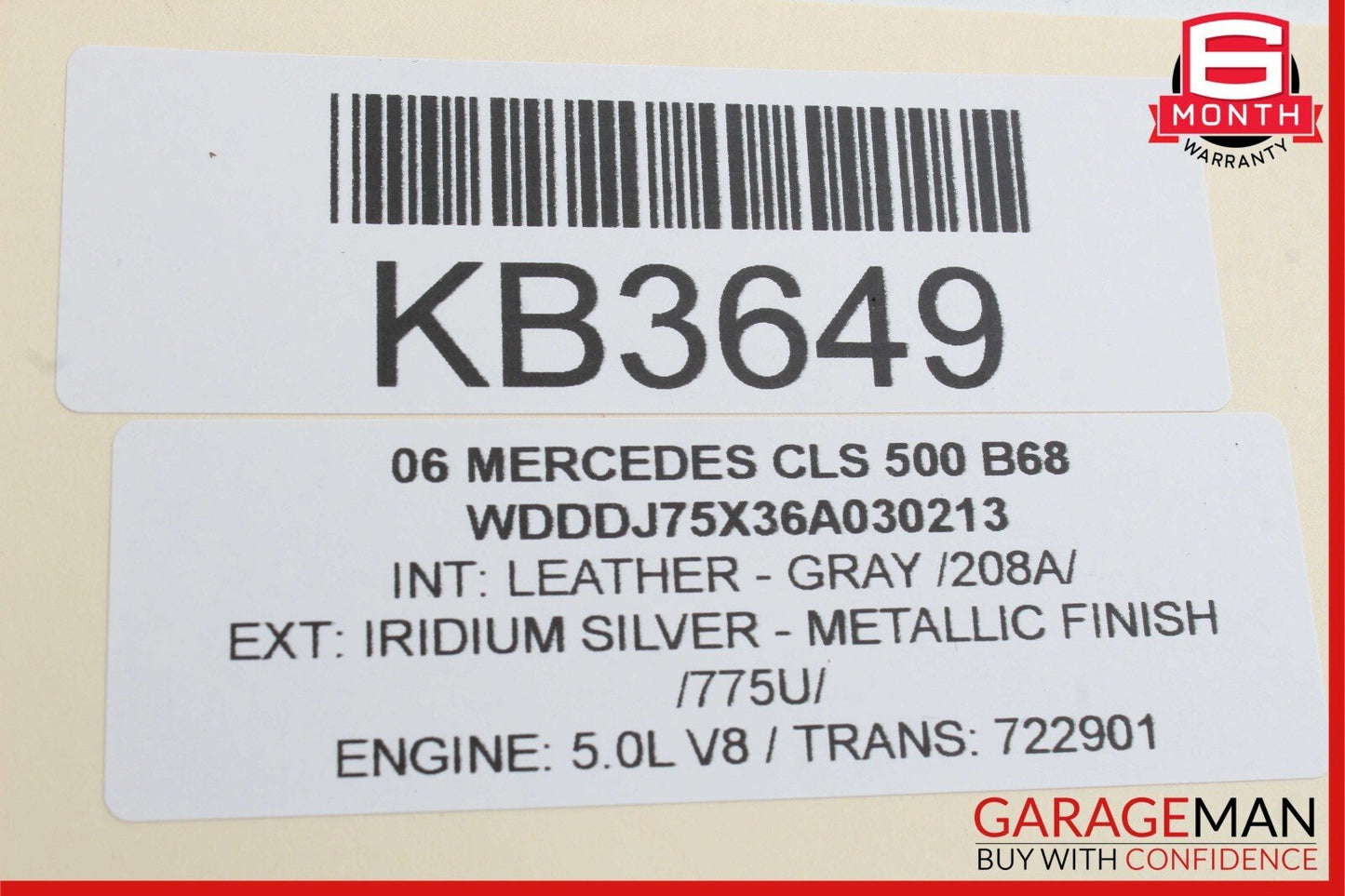 06-11 Mercedes W219 CLS500 Right & Left Side Door Sound Audio Speaker Speakers