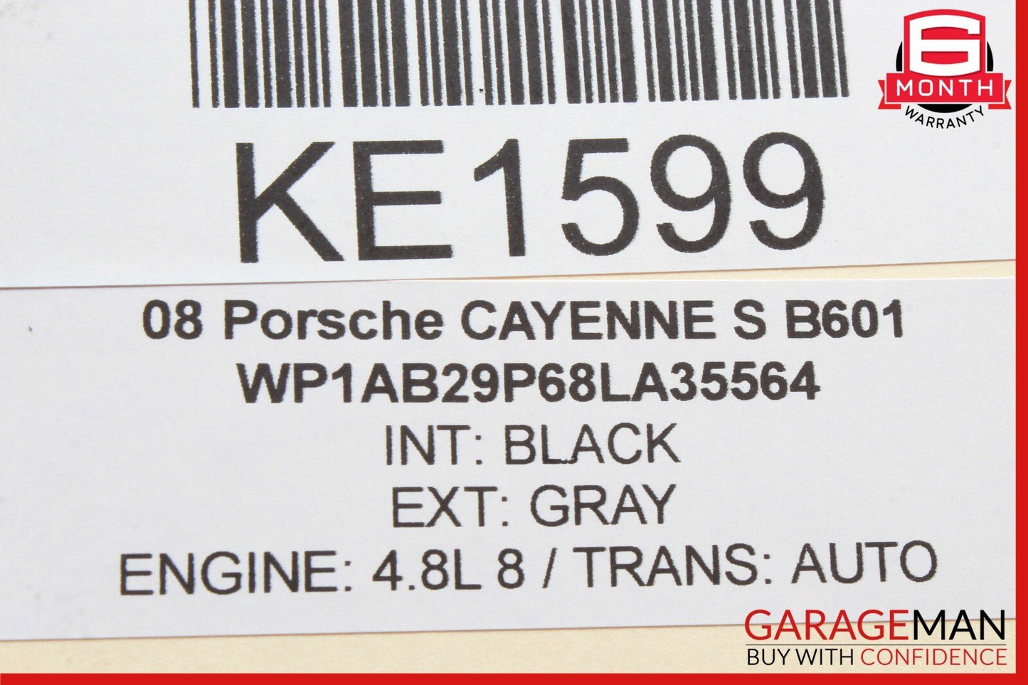 03-10 Porsche Cayenne S 955 957 CDC-4 CD Changer Module Unit 7L5035111D OEM