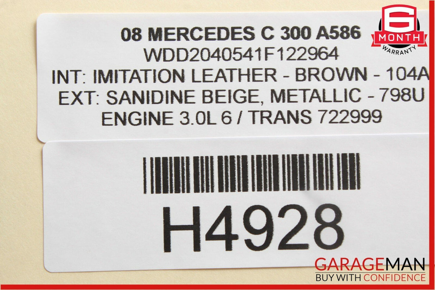 08-14 Mercedes W204 C300 C350 Front Left Side Door Control Module Unit OEM