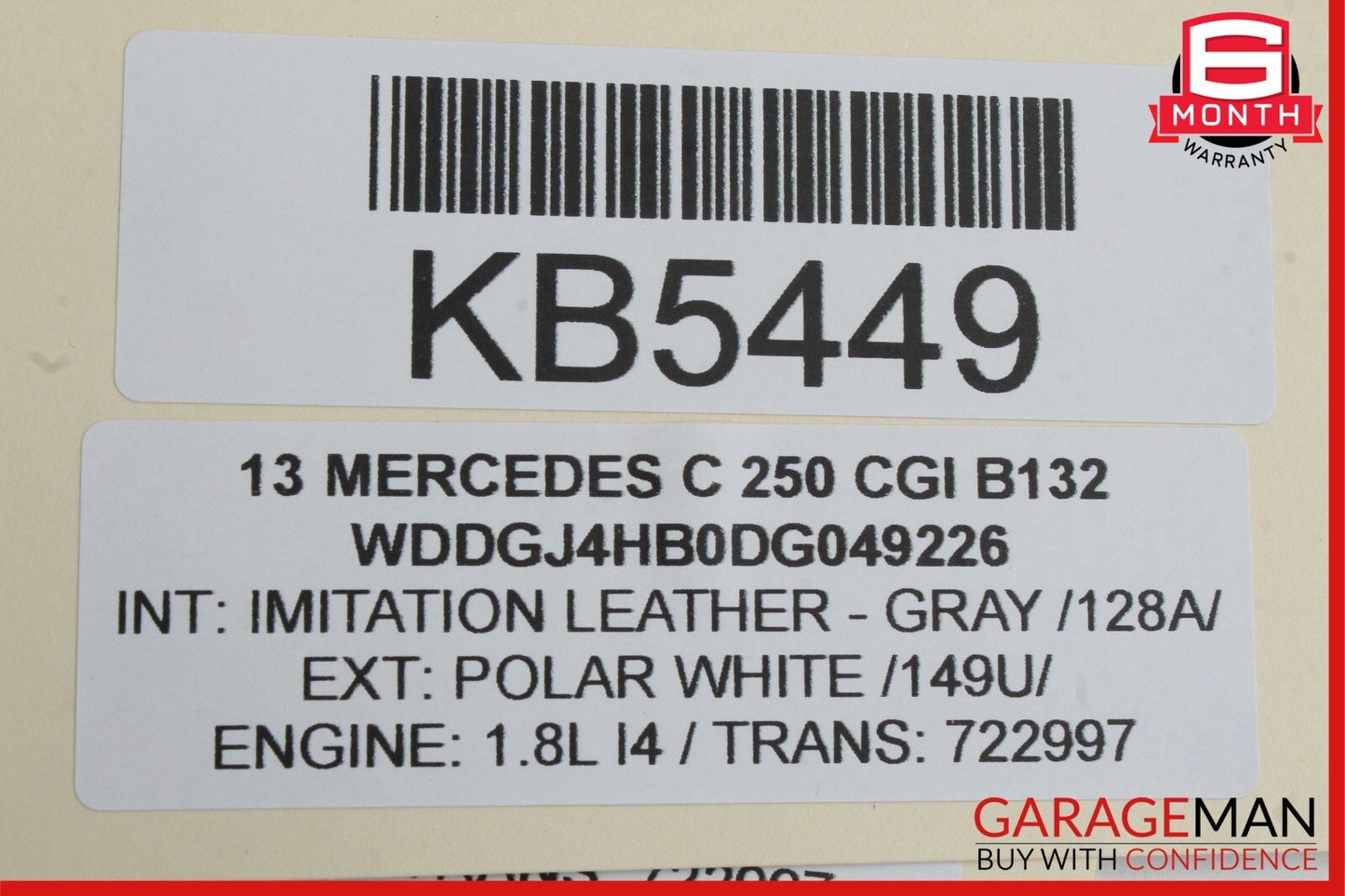 08-20 Mercedes GLK350 SLC180 E350 Front Left Side Door Lock Latch Actuator