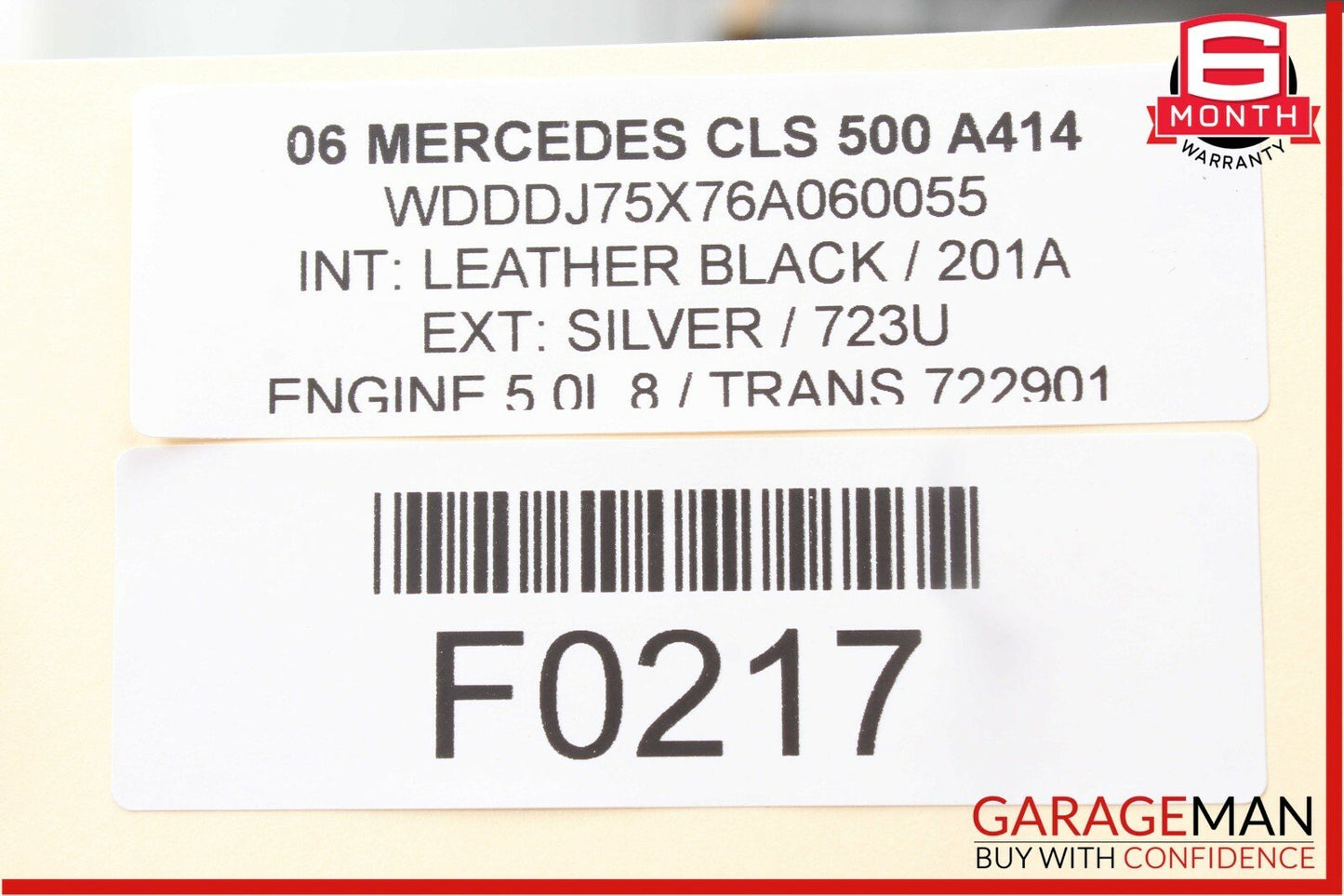 06-11 Mercedes W219 CLS500 CLS55 AMG Front Right Door Lock Latch Actuator OEM