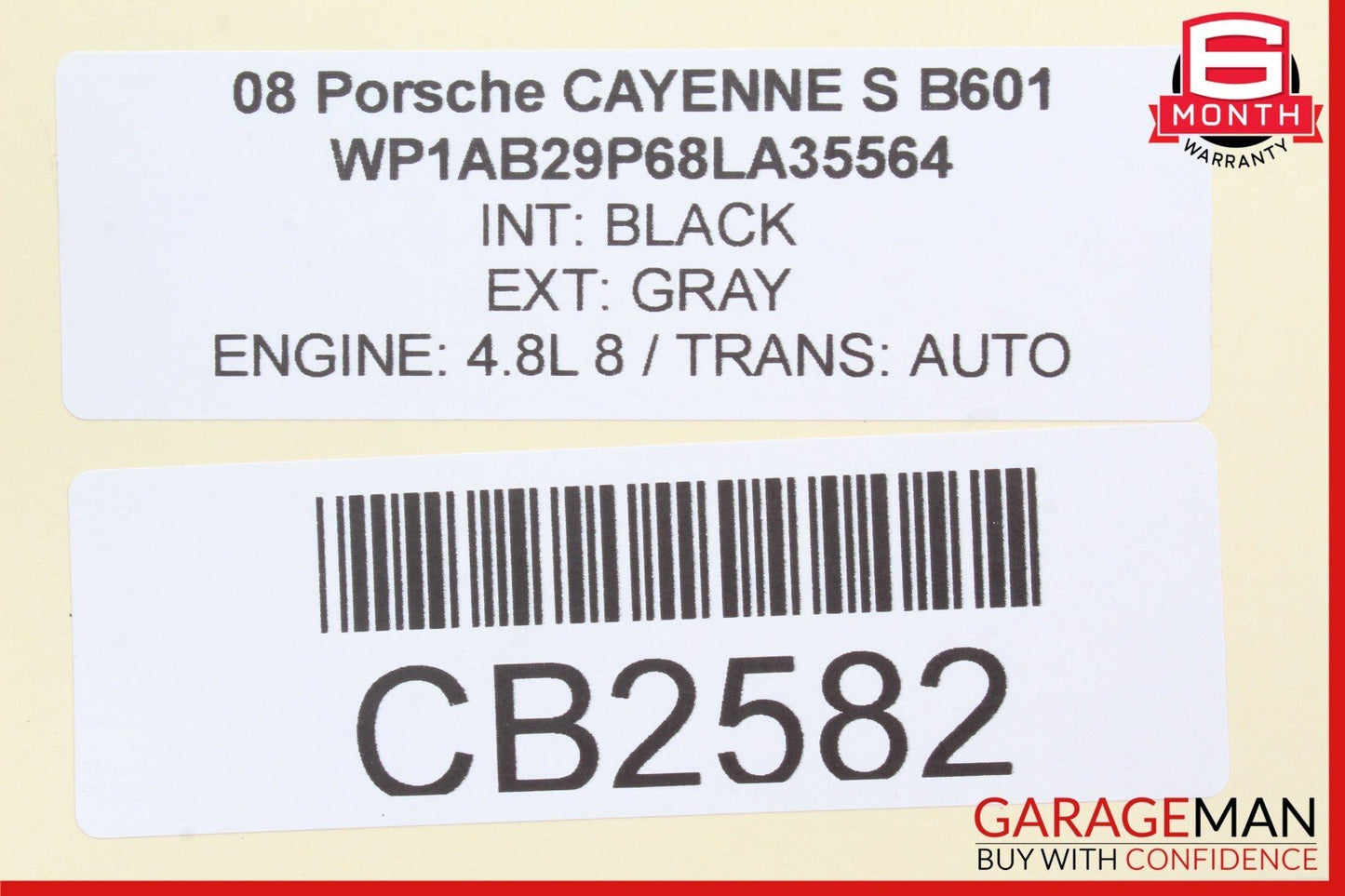 03-10 Porsche Cayenne S 957 Front Left or Right Upper Control Arm Assembly OEM