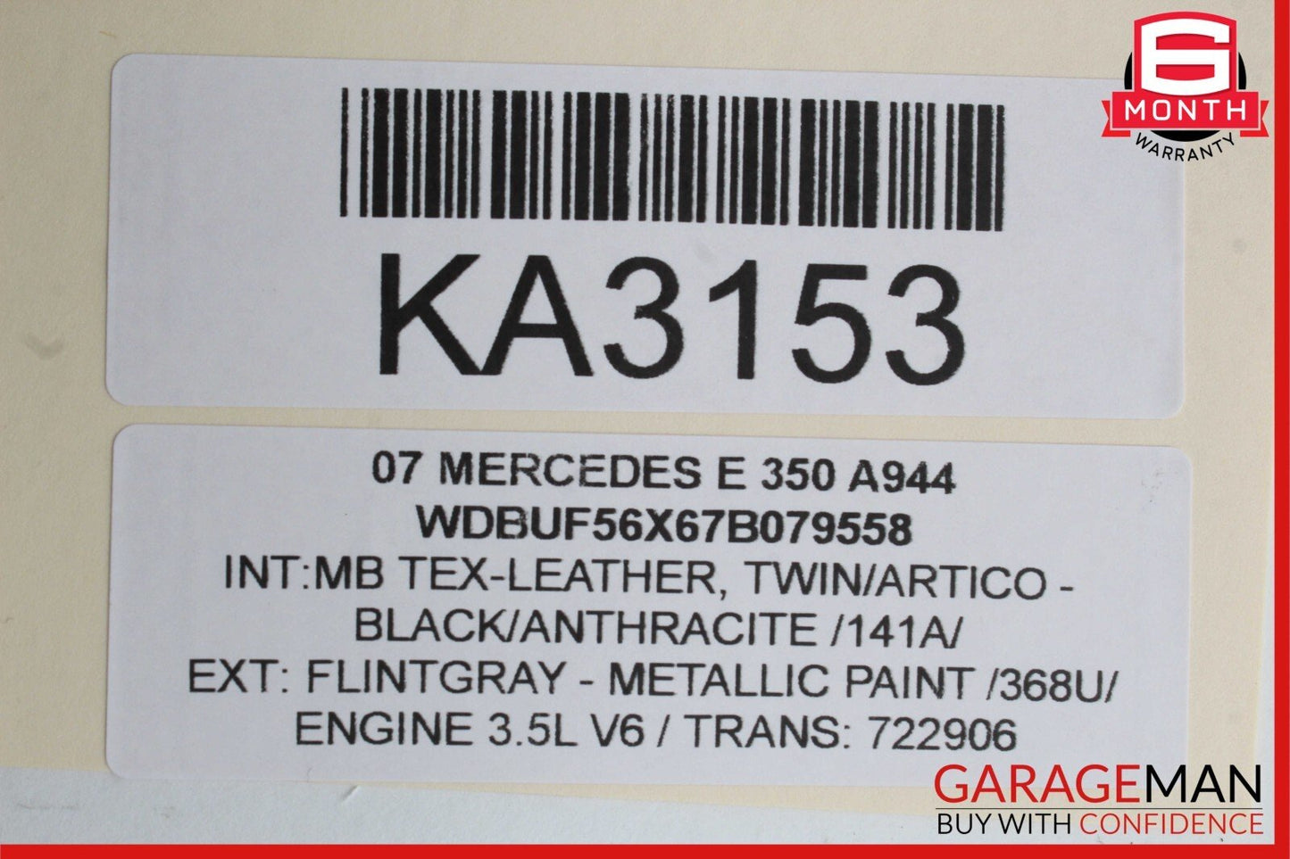 03-09 Mercedes W211 E320 E350 E63 AMG Front Right Door Controller Module Unit