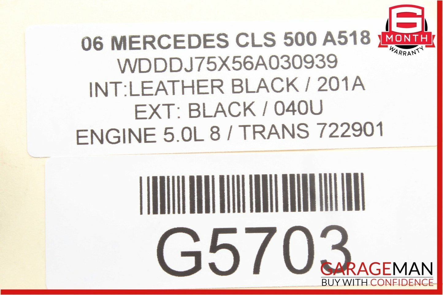 03-11 Mercedes CLS500 E350 Center Console Ashtray Ash Tray Tray Compartment