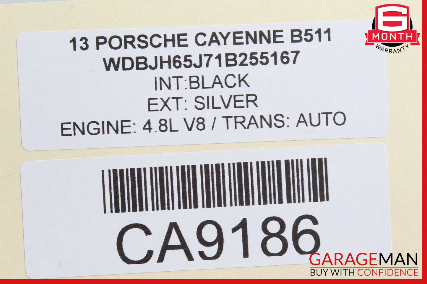11-17 Porsche Cayenne 958 Front Right Passenger Side Lower Control Arm OEM