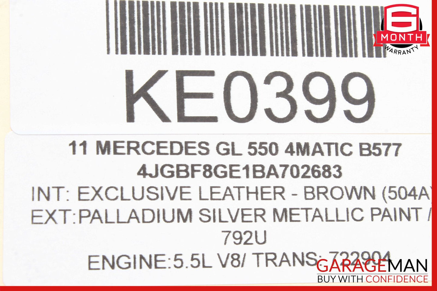 09-13 Mercedes X164 GL450 R350 GL550 Instrument Speedometer Cluster OEM