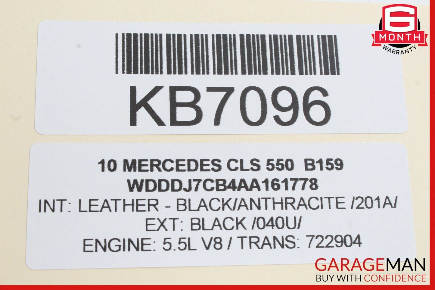 06-11 Mercedes W219 CLS500 CLS550 Front Right Door Control Module 2198202426 OEM